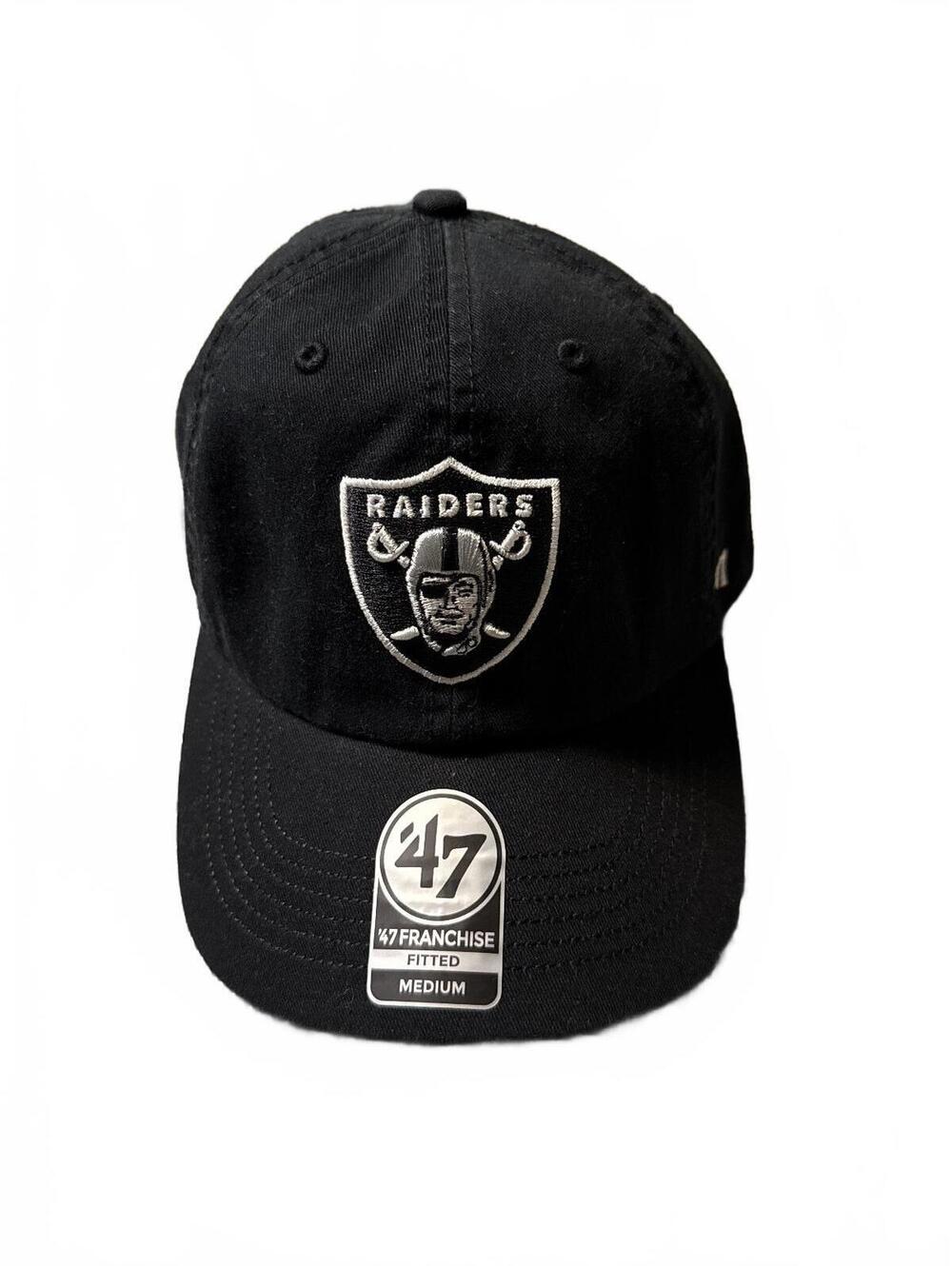 '47 Brand Las Vegas Raiders Super Bowl Fitted Cap Medium